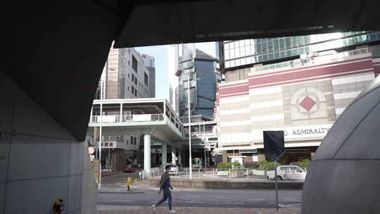香港港岛区总部街景