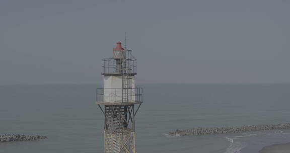 台湾极西海滩和灯塔