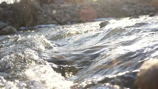 水 河流 慢动作 河流 小溪 水流 河道