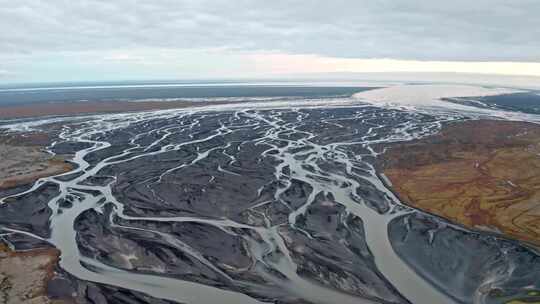 冰帽，Vatnajökull，熔岩，无