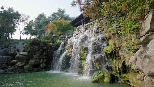 山泉-流水-瀑布-实拍