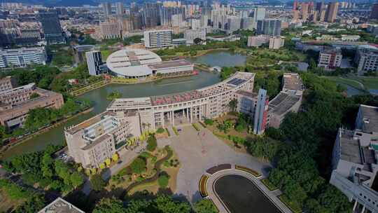 航拍福建医科大学