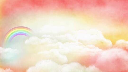 61儿童卡通梦幻背景素材