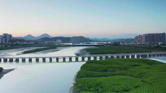 泉州洛阳桥最古老的跨海石桥