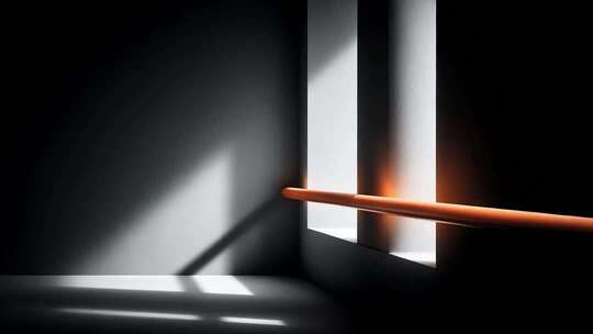 极简空间光影流动下的城市建筑美学