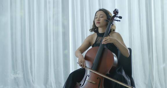 4K大提琴芭蕾舞钢琴乐器视频素材