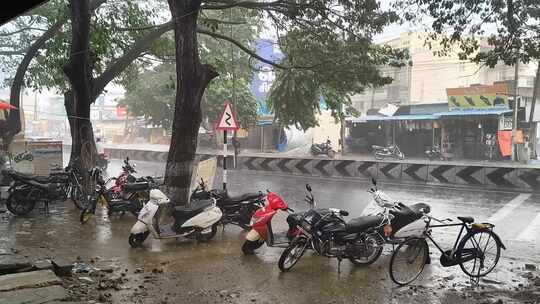 美丽的雨