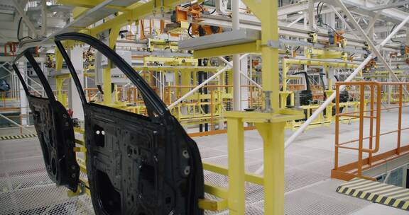 汽车厂生产设备科技车间未来行业工业自动化