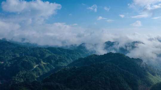 惠州南昆山山景视频