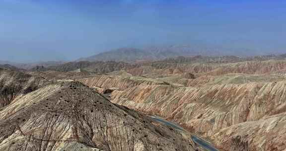 帕米尔高原千年古道塔莎古道山脉峡谷戈壁滩