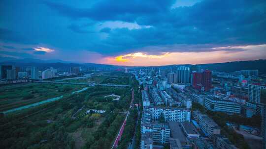 延时宝鸡视频素材模板下载