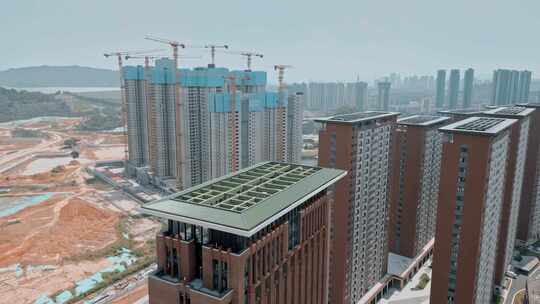 深圳光明区在建的中山大学周围在建高楼