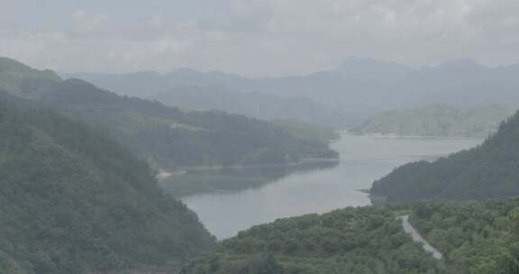 浙江温州泰顺县乌岩岭白天河道延时