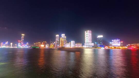 上海浦西外滩滨江延时视频素材模板下载