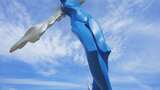 大梅沙海滨公园羽翼人雕塑盐田深圳3353高清在线视频素材下载