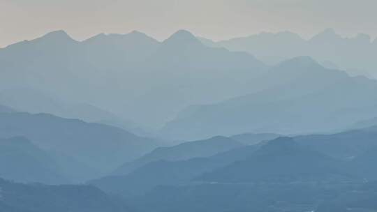 水墨山实拍