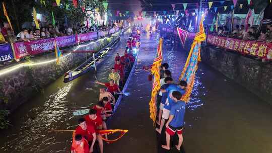 中国广东省佛山市顺德区容桂夜龙汇游