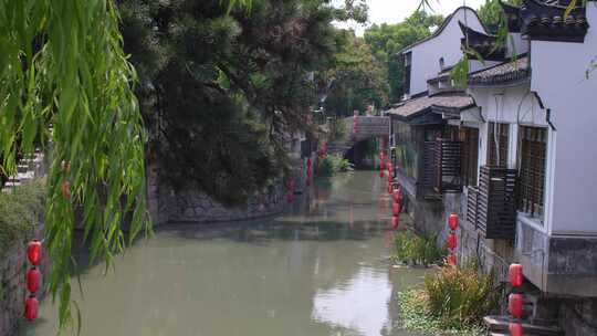 上海嘉定老街小河