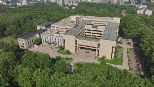 武汉华中科技大学，图书馆视频素材模板下载