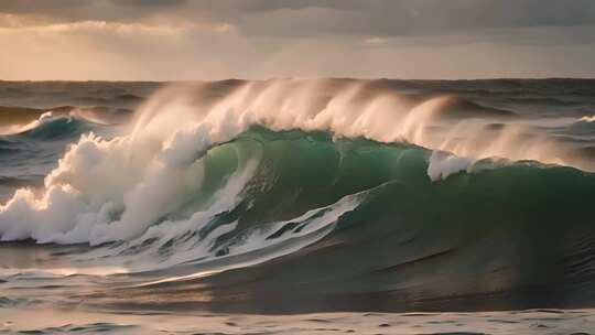 大海海浪