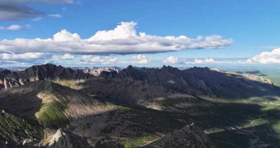 4K延时航拍四川阿坝县月亮湾自然风光合集