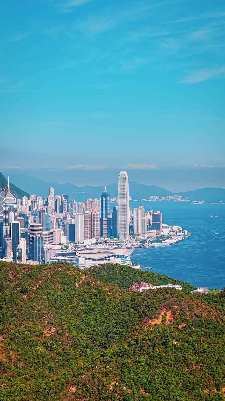 香港城市竖屏航拍宣传片