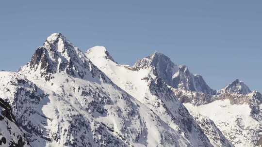 Grimsel，雪，山，冬天