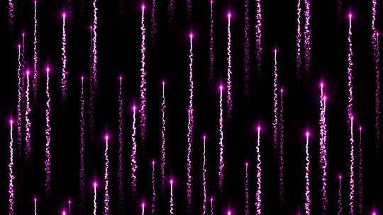 4K粉紫色粒子上升视频-循环 1