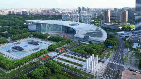上海科技馆城市环境