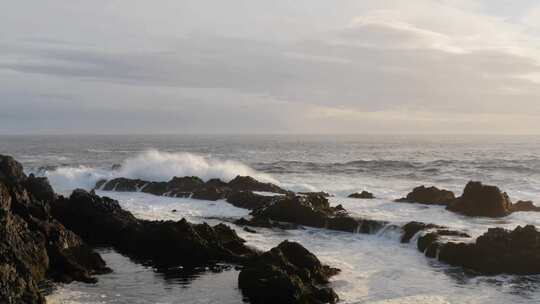 冰岛，海岸，海滩，水