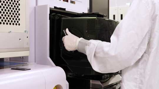 高端制造业 科研  芯片 纳米级芯片视频素材模板下载