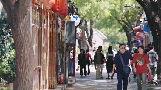 老北京生活胡同人文