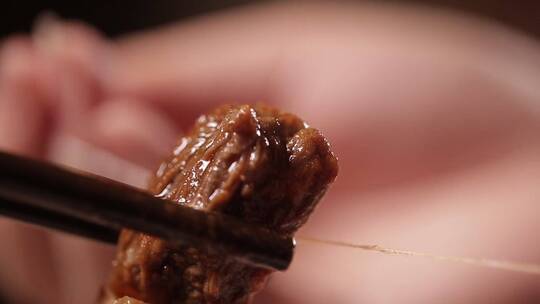 一筷子牛肉 (10)视频素材模板下载