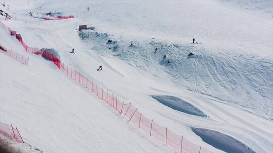 阿勒泰滑雪镜头合集