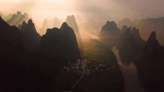 山，丘陵，风景名胜区，桂林