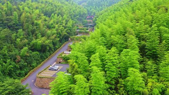 莫干山风景航拍