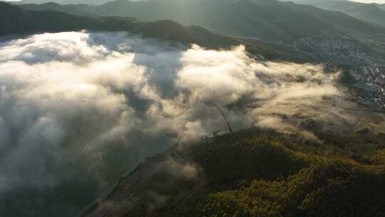 柴河同心天池 延时摄影