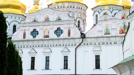 乌克兰的洞窟修道院视频素材模板下载