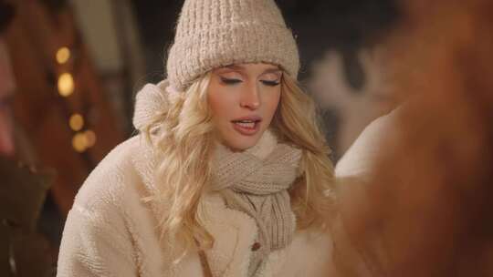 羊毛帽，女人，舒适，冬季温暖