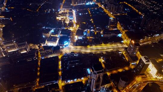 浦西夜景视频素材模板下载