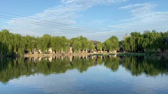 济南百花洲景区，烟火气的旅游景点