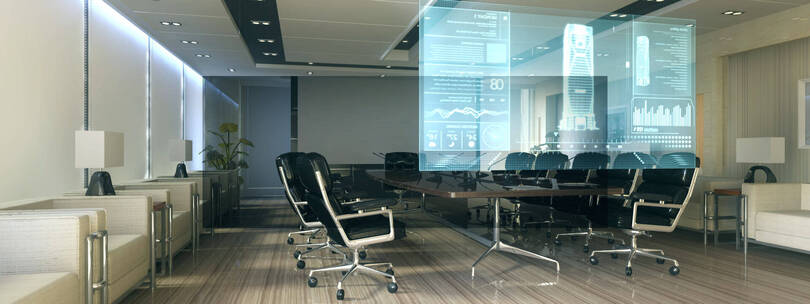 小会议室 科技会议室 会议室科技投屏