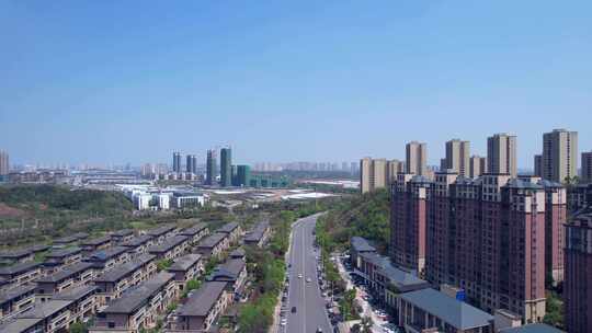 中国株洲市高新区新楼盘建筑