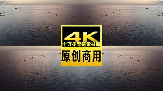 广西省北海市北海夕阳航拍4k视频高清在线视频素材下载