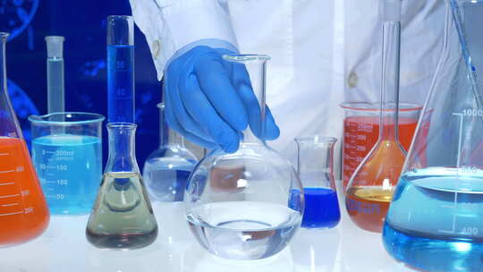 实验室化学液体测试