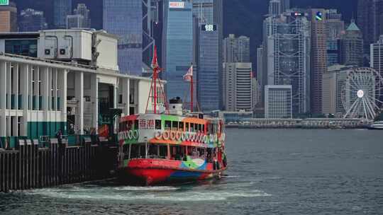 【正版素材】香港维多利亚港