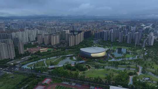 杭州航拍-城北亚运公园（穿云2）