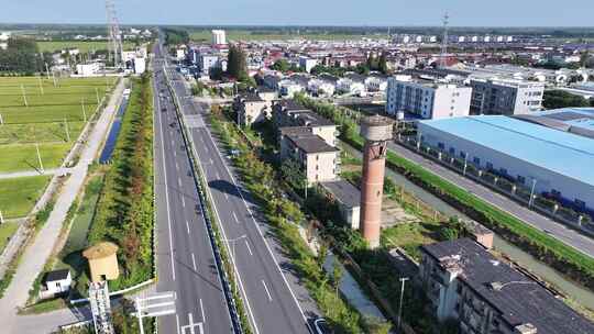 城市旧貌 城镇建筑街道乡镇道路 废弃工业2