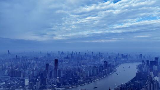 上海航拍空镜