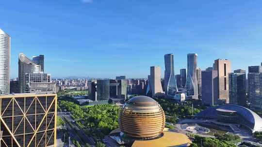 杭州地标航拍合集